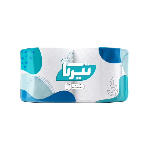 دستمال توالت 2 قلو - تصویر 2