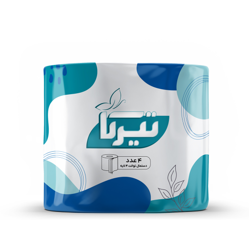 دستمال توالت 4 قلو